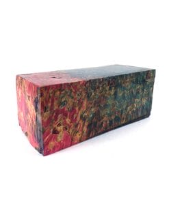 stab wood block 100051 red green