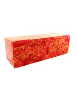 stab wood block red 100053