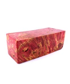 stab wood block red 100068