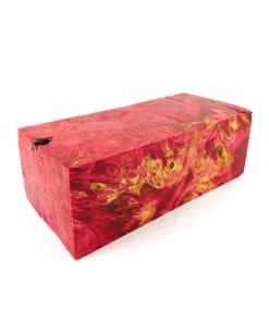 stab wood block red 100090