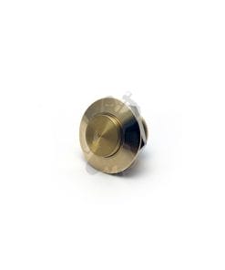 Clonetec 12mm raised switch - brass 1