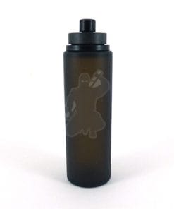 Round Squonk Refiller Bottle. Black.