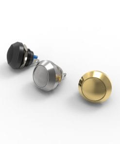 Metal 12mm domed horn switch