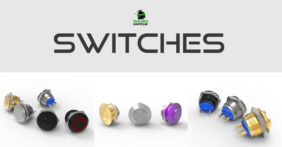 Switches Mod Switches Switches For Diy Box Mods Stealthvape