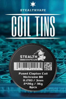 Stealthvape DTL and MTL Coil Tins