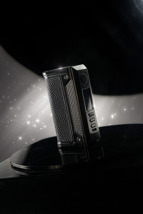 Therion II black on spacey background