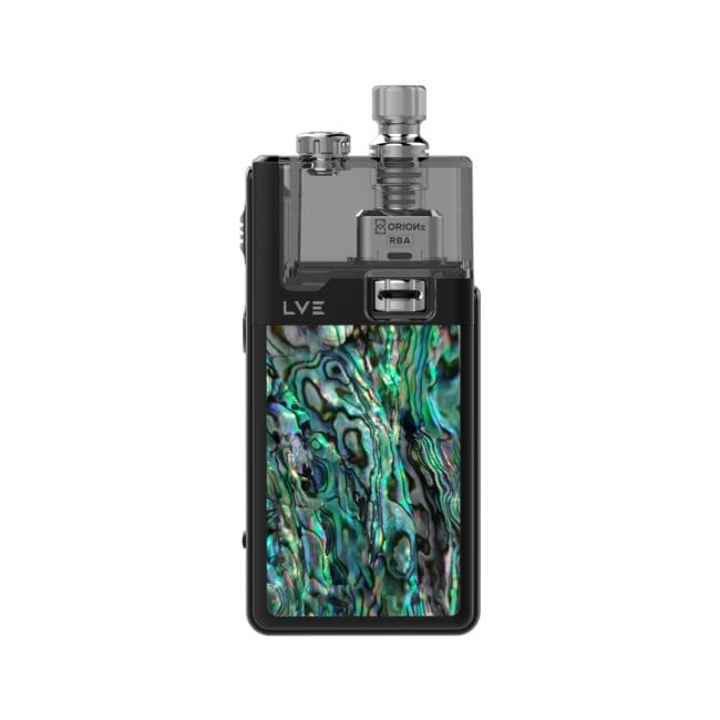 LVE Orion II Limited Edition Abalone pod system with RBA - Black - Front View