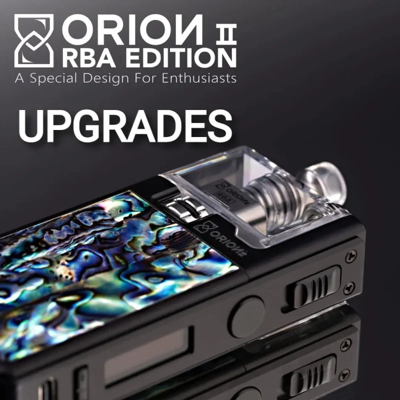 Orion II RBA Firmware upgrade